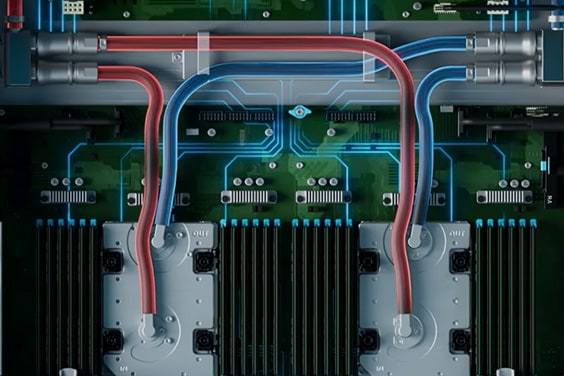Liquid cooling hardware for high-density data center environments